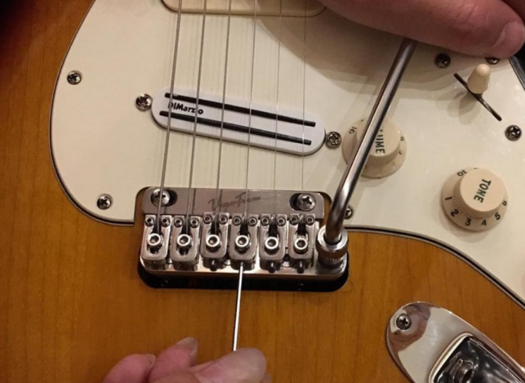 EXPERT TIPS   A suggestion to adjust the intonation of the saddles in your VT1