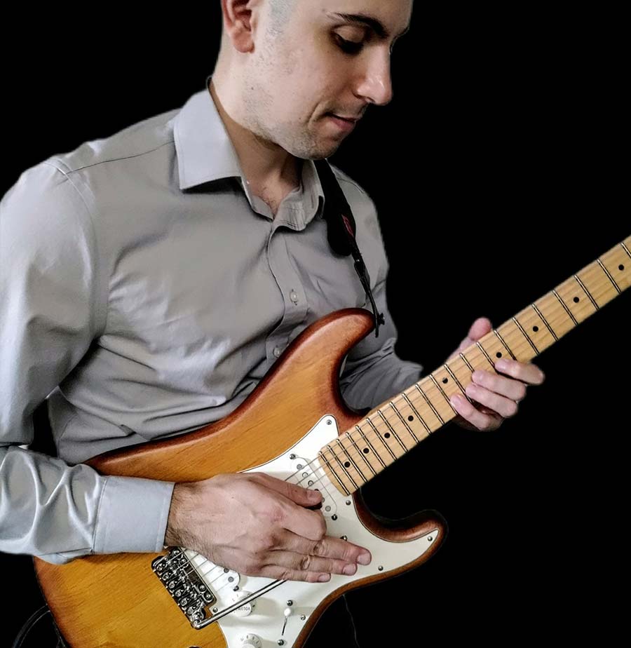Guitaris Ben Cote has a VegaTrem tremelo in his guitar