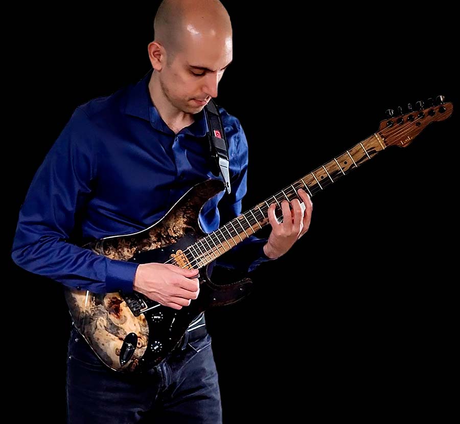 Guitaris Ben Cote has a VegaTrem tremelo in his guitar