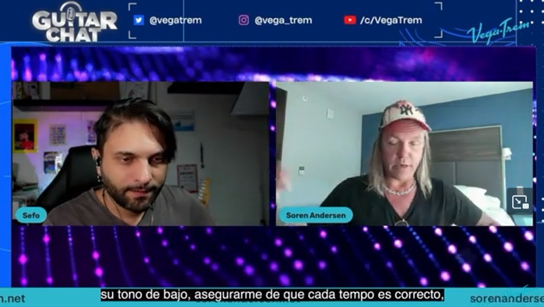Søren Andersen: 16 años junto a Glenn Hughes, una gira mundial y su apuesta por VegaTrem